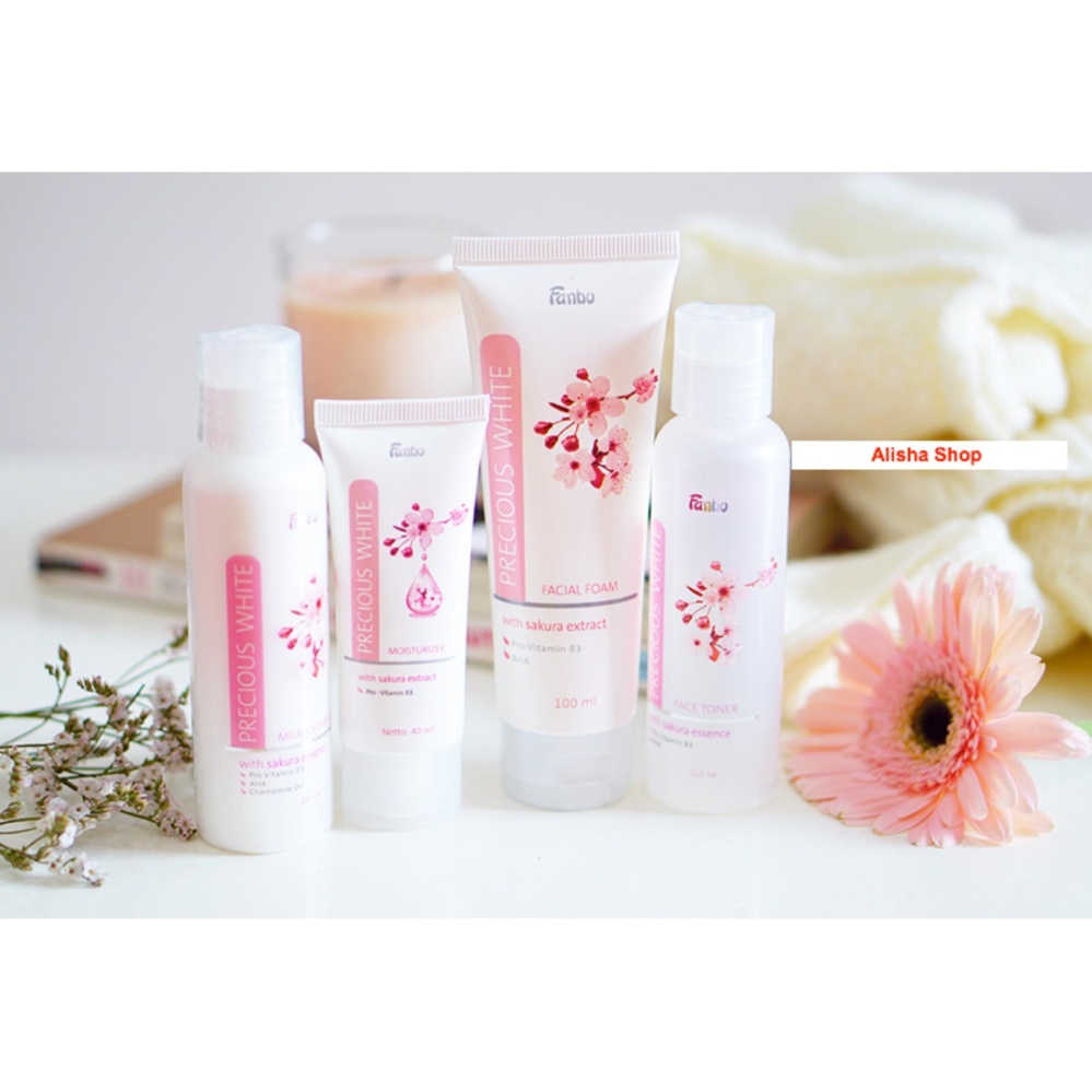 Paket Fanbo Precious White Skincare - 4pcs