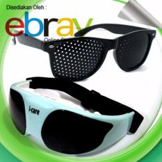 Paket Kacamata Terapi Vision Pinhole & Eye Massager