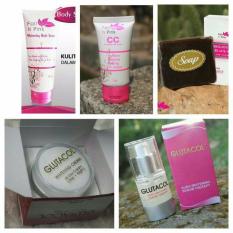 Paket Lengkap Wajah Dan Tubuh Fair n Pink Dan Glutacol