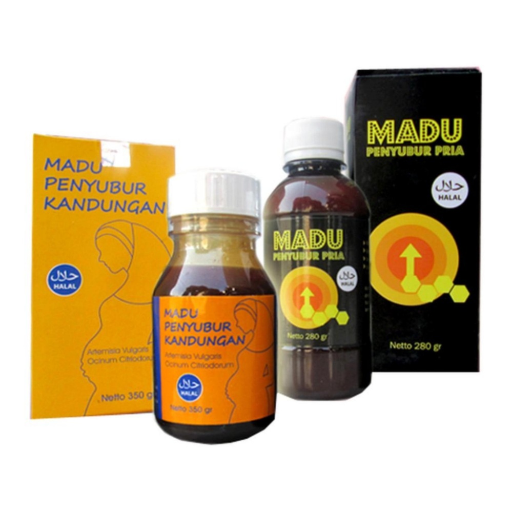 Paket Madu Kesuburan Wanita & Pria  Al Mabruroh 
