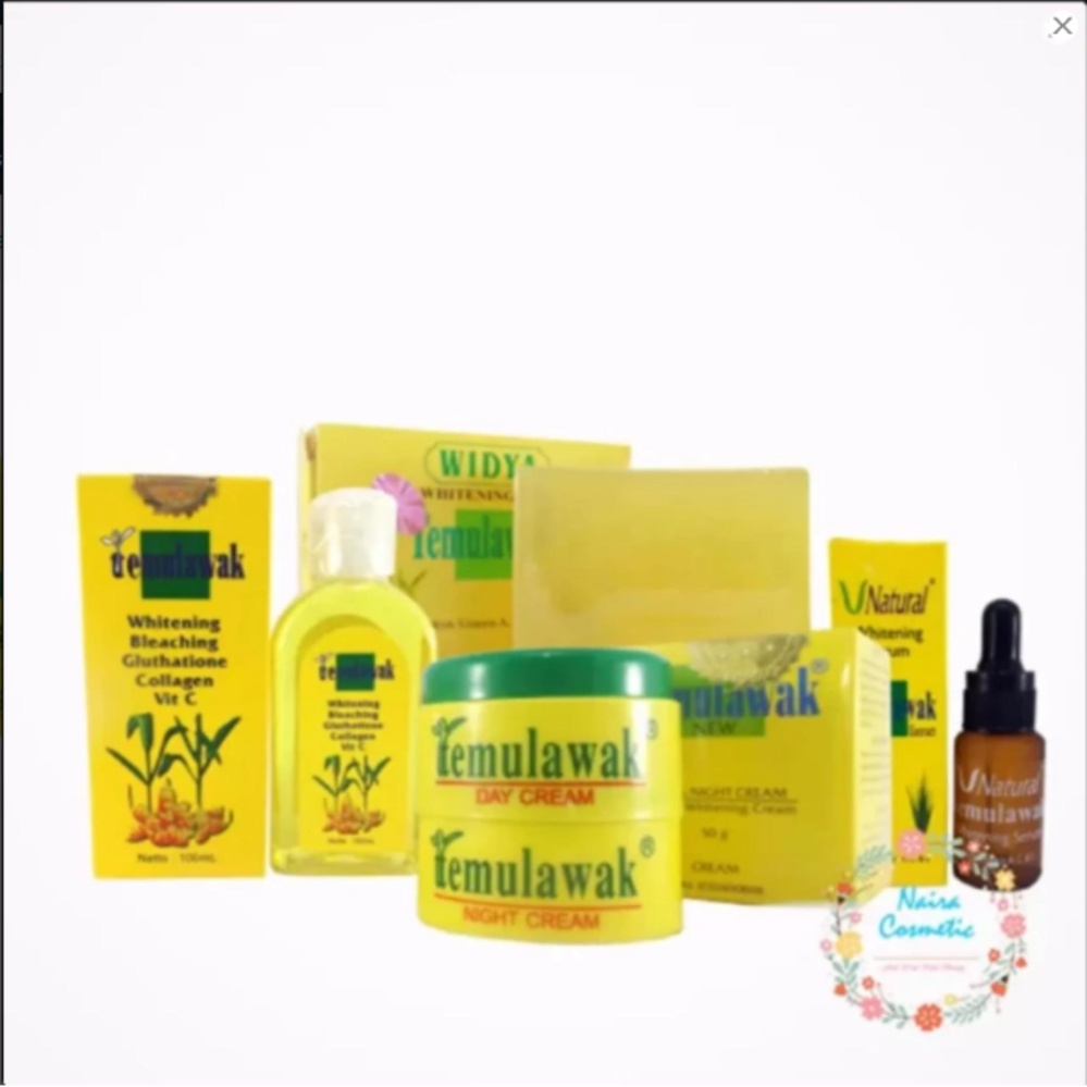 Paket Temulawak Komplit ( Cream, Sabun, Toner dan Serum ) perawatan wajah ekonomis