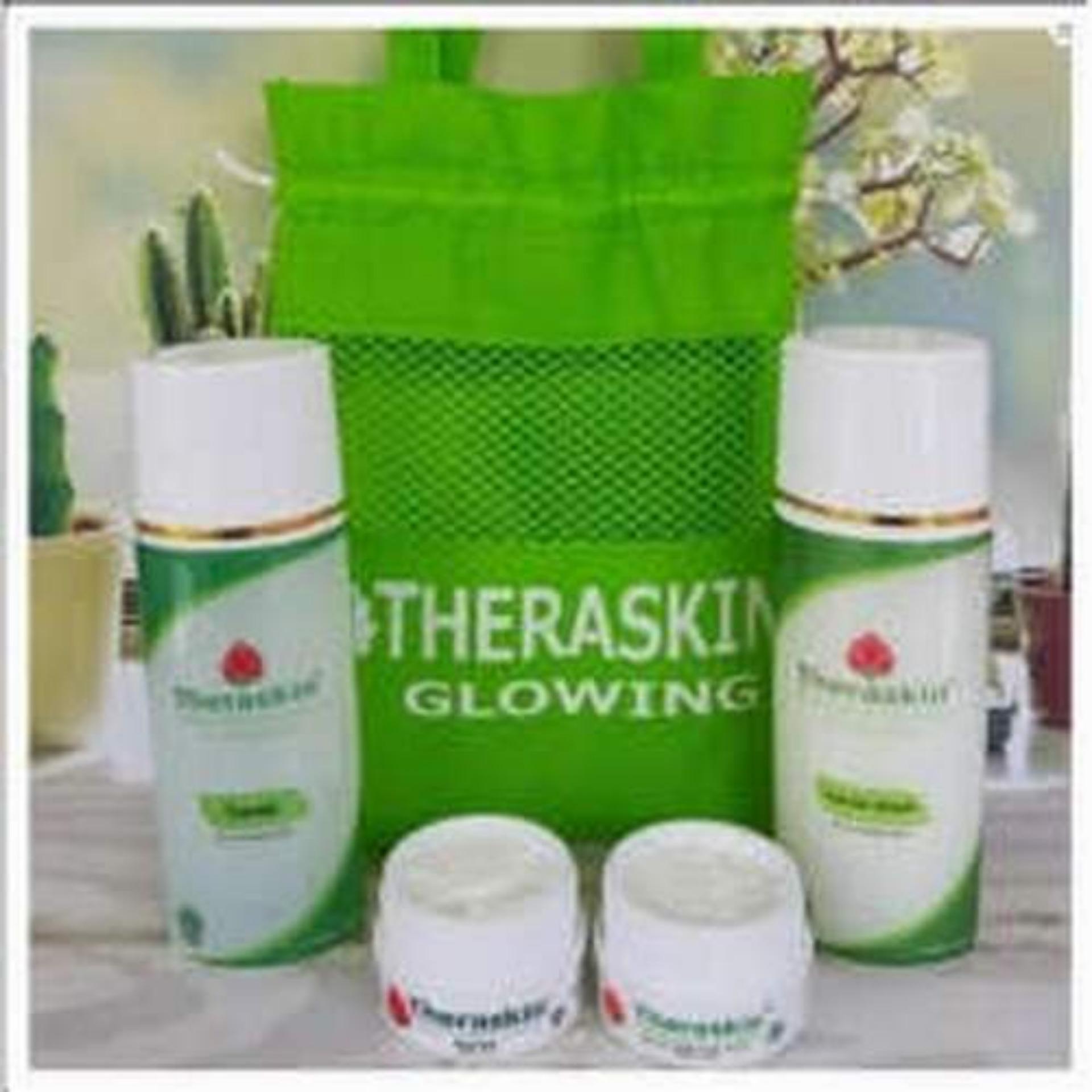 PENAWARAN Cream Pemutih Hn Hetty Nugrahati Original CREAM 30 gram Paket Theraskin Glowing Cream Pemutih Wajah Siang dan malam ORI BPOM