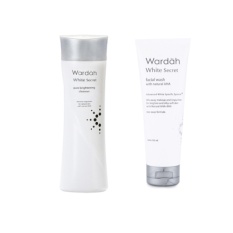 Paket Wardah White Secret Pembersih Wajah - 2pcs