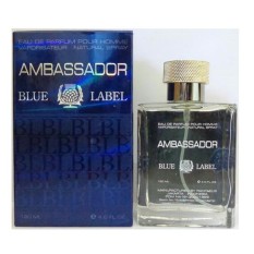 Parfum Ambassador Blue Label for Men Berkualitas - EDP 120ml