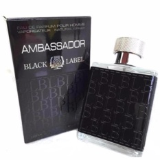 Parfum Pria Ambassador Black Label Original - Men EDP 120 ml