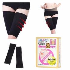Deker Pelangsing Paha Calorie Off Thigh Massage Shaper / Korset Paha (Hitam)