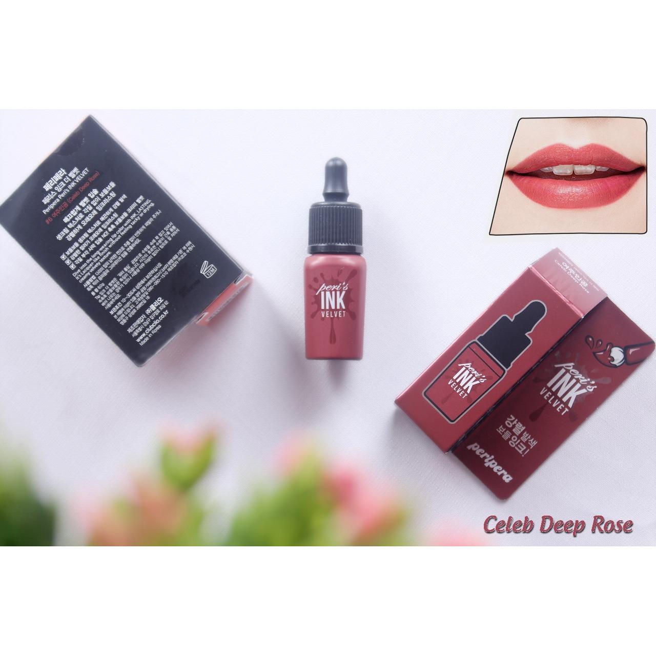 Peripera Peri's Ink Velvet Celeb Deep Rose