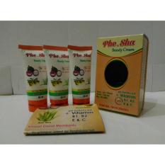 Phe Sha Beauty Cream Pemutih Wajah Permanen - Cream Wajah Herbal yang Cocok untuk semua jenis kulit