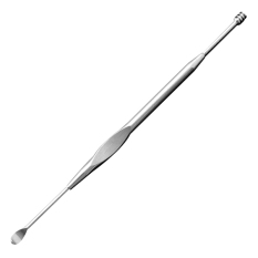 Phoenix B2C Stainless Steel Earpick Wax Remover Curette Cleaner Alat Kesehatan (#3)