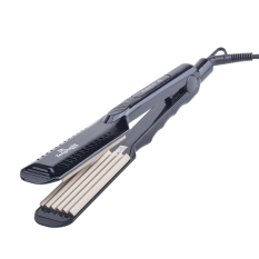 Plus Piring Rambut Lurus Ikal Ganda Menggunakan Tidak Melukai Rambut Gesper Piring Splint Barber Shop Khusus Rumah Tangga Setrika Babi hutan (Hitam 6 Chi Jagung Clipboard) -Internasional