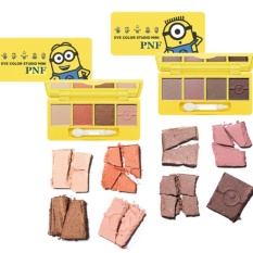 PnF Eye Color Studio Mini - Highlighter, Bronzer, Blusher Peiyen 4 Color - Minion - 1 pieces
