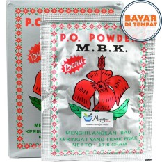 Bedak MBK Dus Isi 12 Bungkus - Membantu Mengatasi Bau Badan Dan Keringat Berlebih