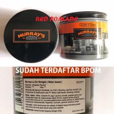 Pomade Murray's Murrays La Em Strait - Waterbased Water Based Sudah BPOM + Free Sisir Saku