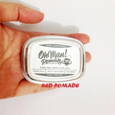 POMADE OH MAN! OHMAN BABY NUTRI GREEN MINI SIZE 45 GRAM HEAVY HOLD WAX BASED OIL BASED + FREE SISIR SAKU
