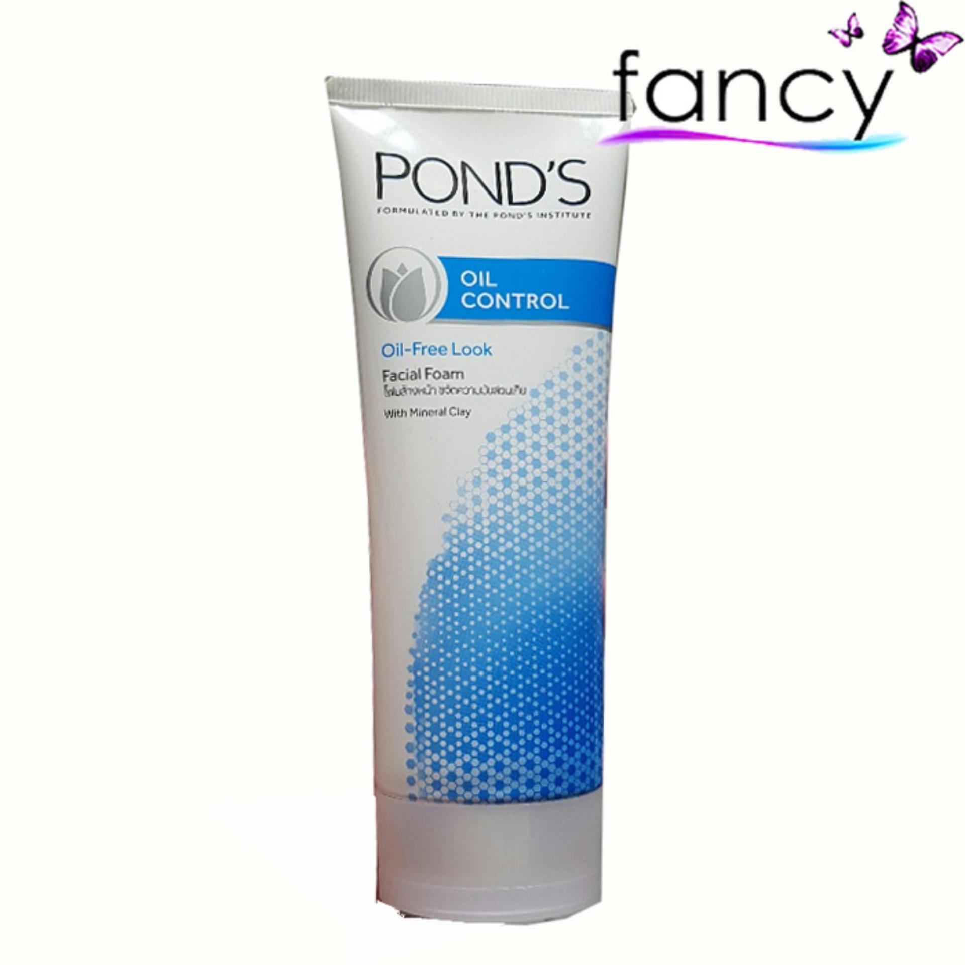 Pond's* oil control facial foam