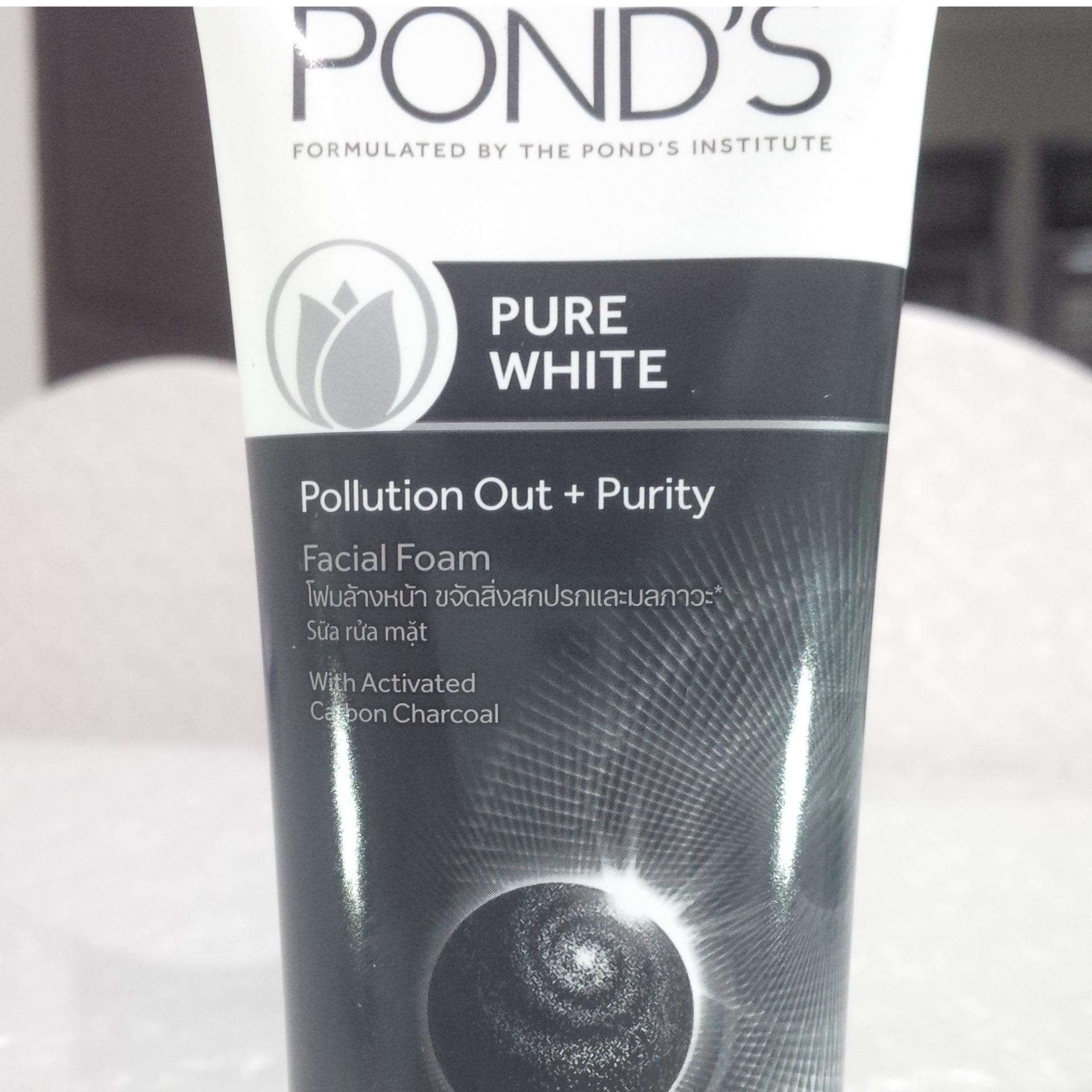 Pond's Pure White Pollution Out + Purity Facial Foam 100g