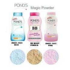 Ponds Angel Face Magic Face Powder 100% Original Thailand - Bedak BB Ponds Biru - Bedak Natural Mattifying - 50gr