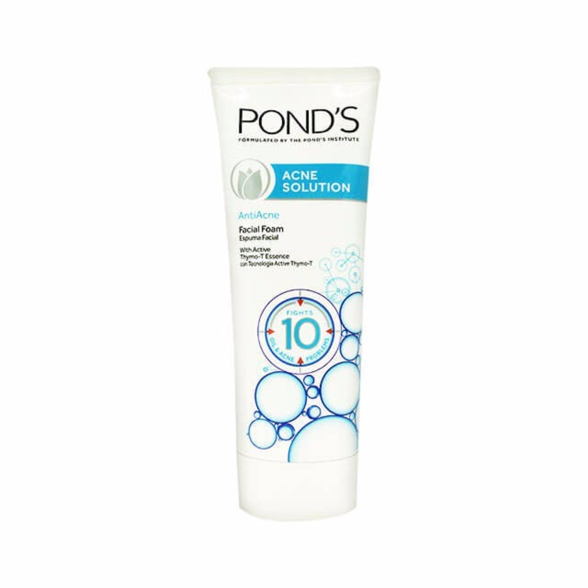 Pond's Facial Foam Acne Solution 100g (Atasi Jerawat)