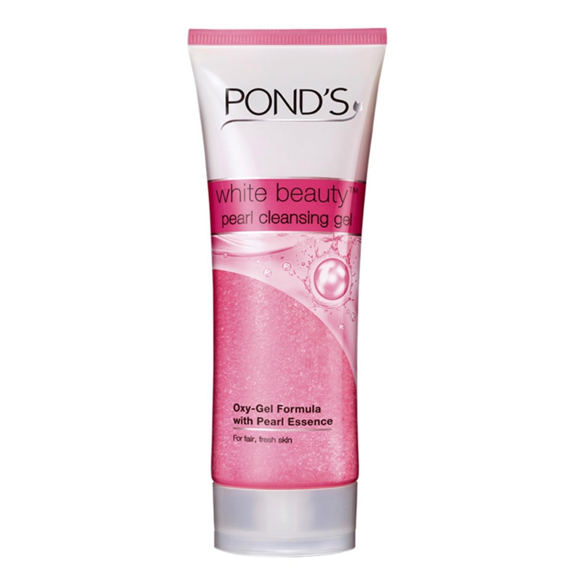 Ponds Facial Foam White Beauty Cleansing Gel 50gr