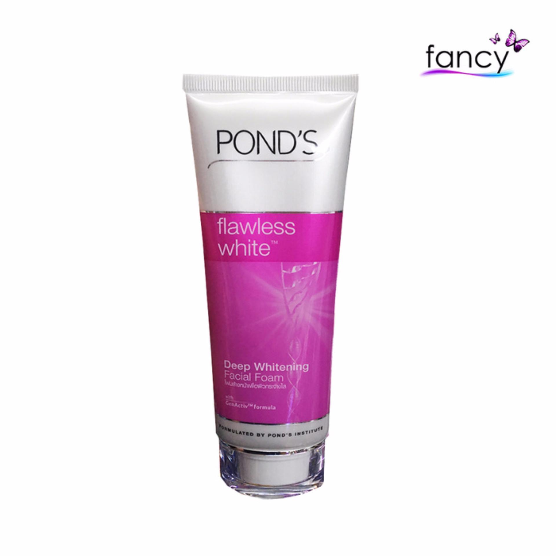 PONDS FLA@WLESS WHITE FACIAL FOAM 100ml