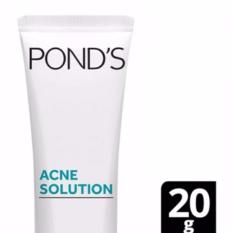 Pond's Ponds Acne Solution Daily Expert Moisturizer Leave On Gel Krim Wajah Jerawat - 20gram