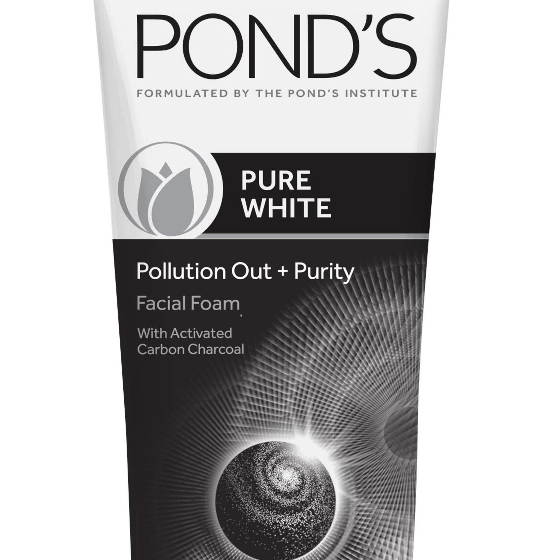 Ponds Pure White Pollution Out + Purity Facial Foam 100gr