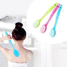 Popular Bath Brush Body Kulit Kaki Belakang Panjang Handle Pijat Perawatan Kesehatan Bersih-Internasional