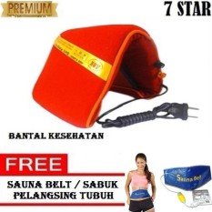 Alat Pemijat Elektrik Bantal Panas Kesehatan - Belt Health, Belt Sauna, Sabuk Terapi + FREE Sauna Belt Velform 1Pcs
