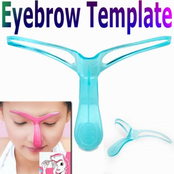 Premium Eyebrow Shaping Template Kit - Blue Premium Eyebrow Shaping Template Kit - Blue