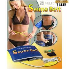 PREMIUM Original Alat Sabuk Pelangsing Tubuh, Pembakar Lemak, Pengecil Perut, Paha, Bokong, Betis SAUNA BELT VELFORM BEST QUALITY