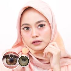 Pretty Doll Chimmer Grey Softlens - Minus 1.25 + Gratis Lenscase