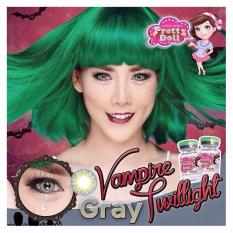 Pretty Doll Softlens Vampire Twilight - Grey + Free Lenscase