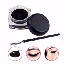 Prime Eyeliner Gel Black Free Aplicator Kuas - 1 Pcs