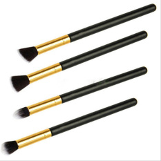 Pro 4 Buah Alat Kosmetik Make Up Set Kuas Perona Mata Alas Bedak Dicampur