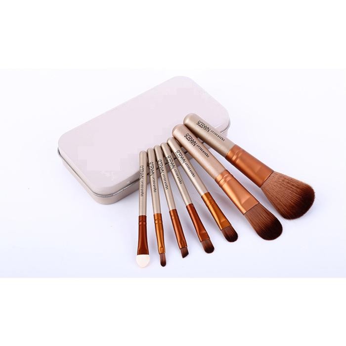 Profesional Kuas 7 Kemasan Kaleng - N5 Brush Set - 7 Pcs