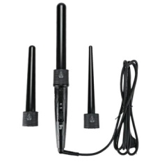 Profesional Hair Curling Wand Set Interchangeable 3 Bagian Curling Iron Hair Curler Rambut Style Allwin-Internasional