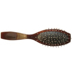 Profesional Sehat Paddle Cushion Hair Massage Brush Sikat Rambut Sisir Kulit Kepala Kopi-Intl