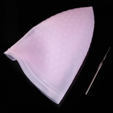 Professional Salon Reusable Hair Colouring Highlighting Dye Cap Hat Hook PK - intl