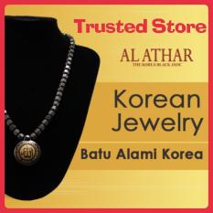 Promo - AL ATHAR Kalung Kesehatan - TASBIH - Black Jade