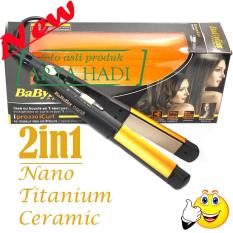 Promo Babyliss Ipro230 iCurls 2 in 1 / Catok Pelurus dan Curly / Professional Hair Straightener