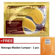 Promo Collagen Crystal Eye Mask / Masker Mata - 1 Pcs + Gratis Naturgo Masker Lumpur - 1 pcs