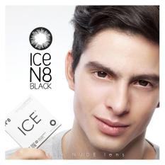 PROMO GAJIAN Softlens EXOTICON ICE N8 BLACK / HITAM NORMAL