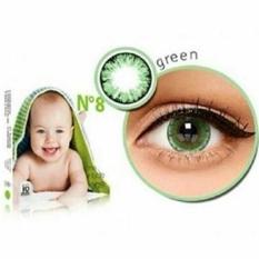 PROMO GAJIAN Softlens X2 Ice N8 Green / Hijau NORMAL