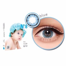 PROMO GAJIAN X2 Softlens Ice N8 Blue / Biru NORMAL