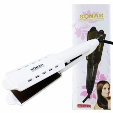 PROMO LAZADA Sonar 8099 Professional Styler Catokan Slim Pelurus Digital - PUTIH