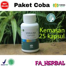 PROMO!!! Tiens - Paket Hemat - 25 KAPSUL - Masker Wajah - Spirilina - Kemasan Botol Ecer - FREE MEMBERSHIP FA_HERBAL