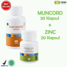 Promo Tiens Penambah Gairah Dan Stamina Hubungan Suami Istri Paling Tokcer / Muncord 20 Kapsul Dan Zinc 30 Kapsul / By Original Herbal Store