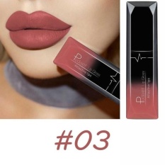 PUDAIER Waterproof Batom Velvet Liquid Lipstik Sexy Red Lip Tint 21 Color Lip Balm Makeup Tahan Lama Matte Nude Gloss Lipgloss 03 Warna-Intl