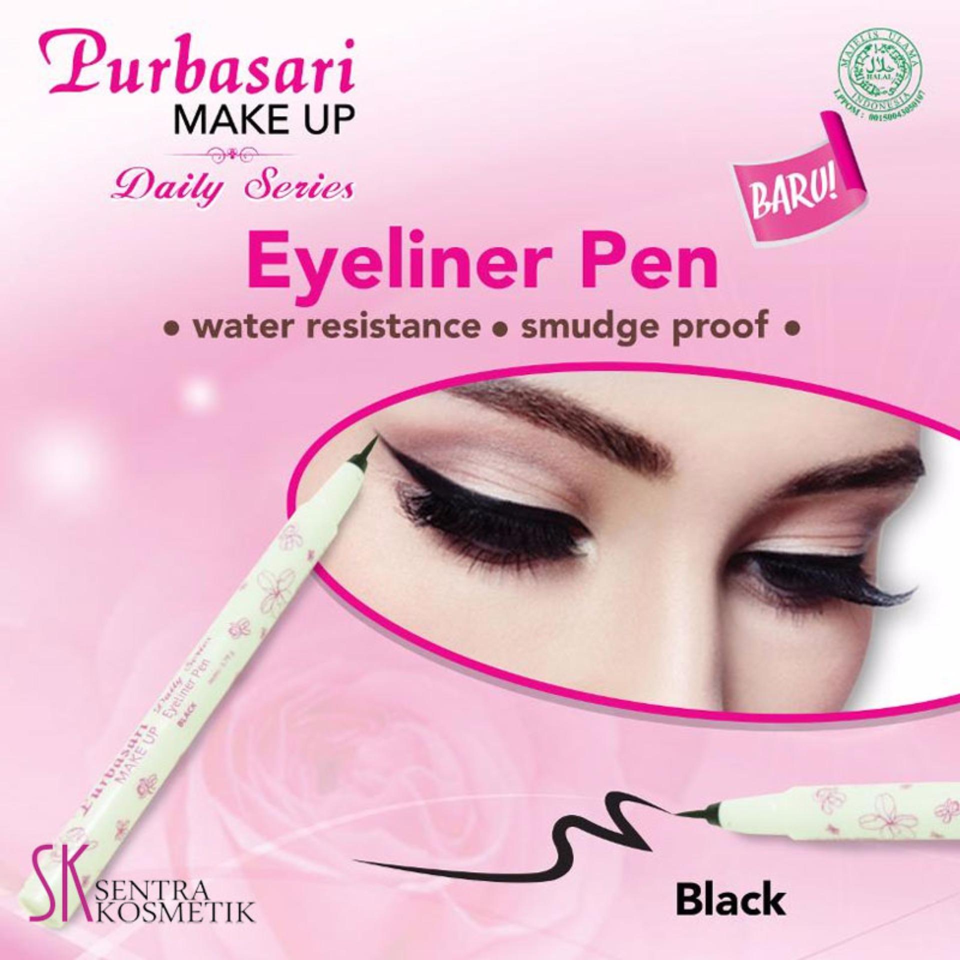 Purbasari Eyeliner Pen Spidol - Hitam