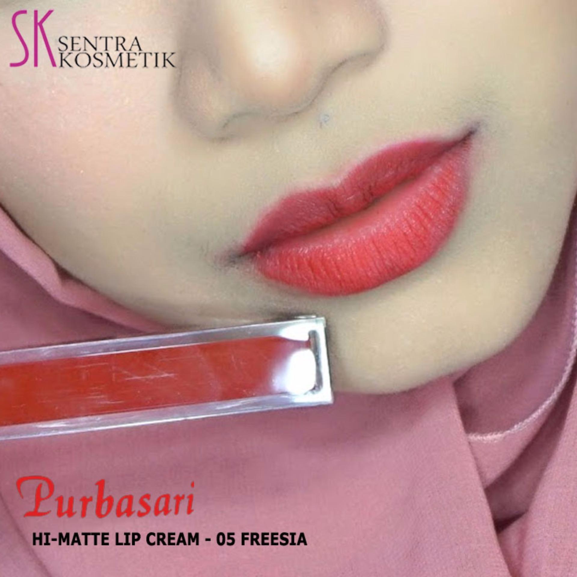 Purbasari Hi-Matte Lip Cream - 05 Freesia